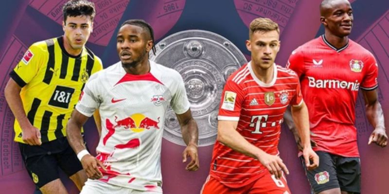 Các đội bóng mạnh trong Lịch thi đấu Bundesliga